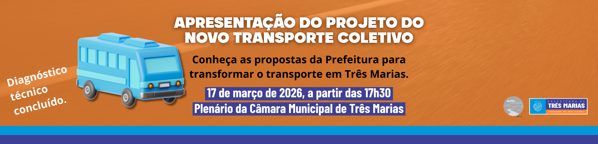 Convite - apresentação novo plano transporte público